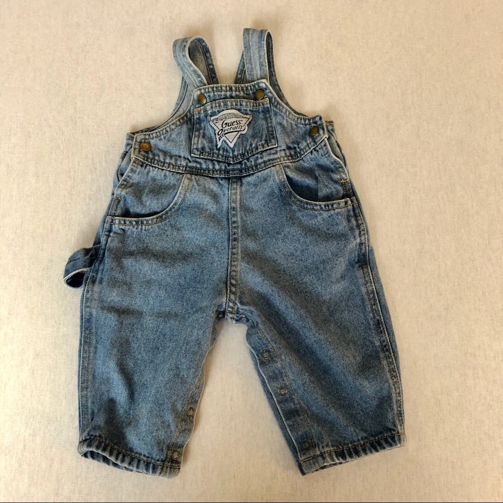 Guess Baby denim overalls - 9M